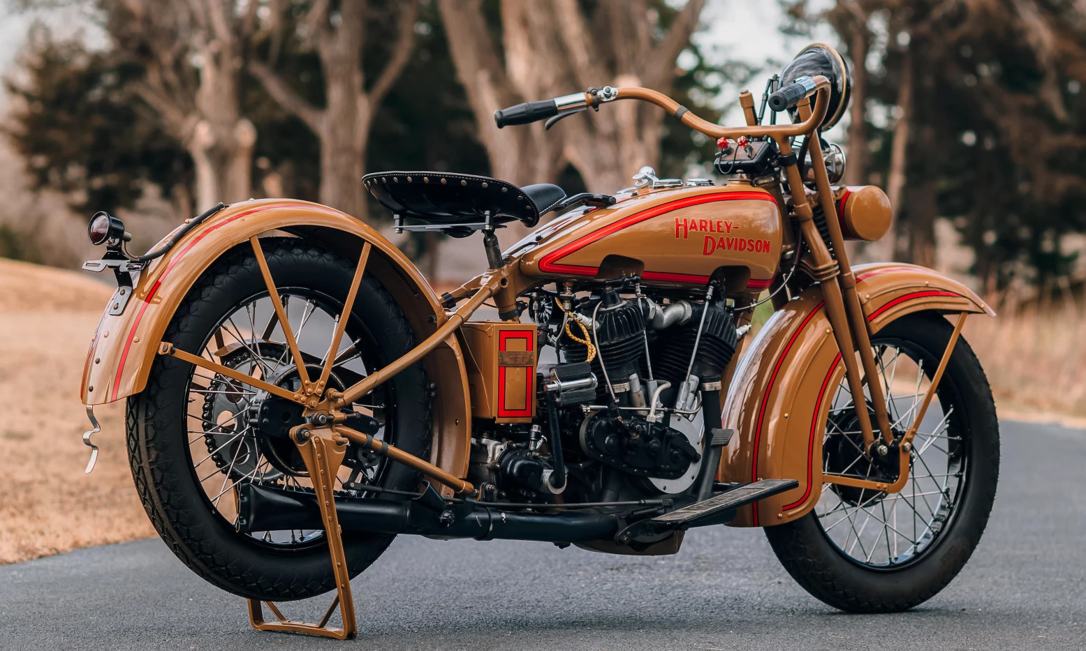 This 1928 Harley-Davidson 61ci Model J sold for $30,475 at Bonhams Las Vegas 2018 January auction.