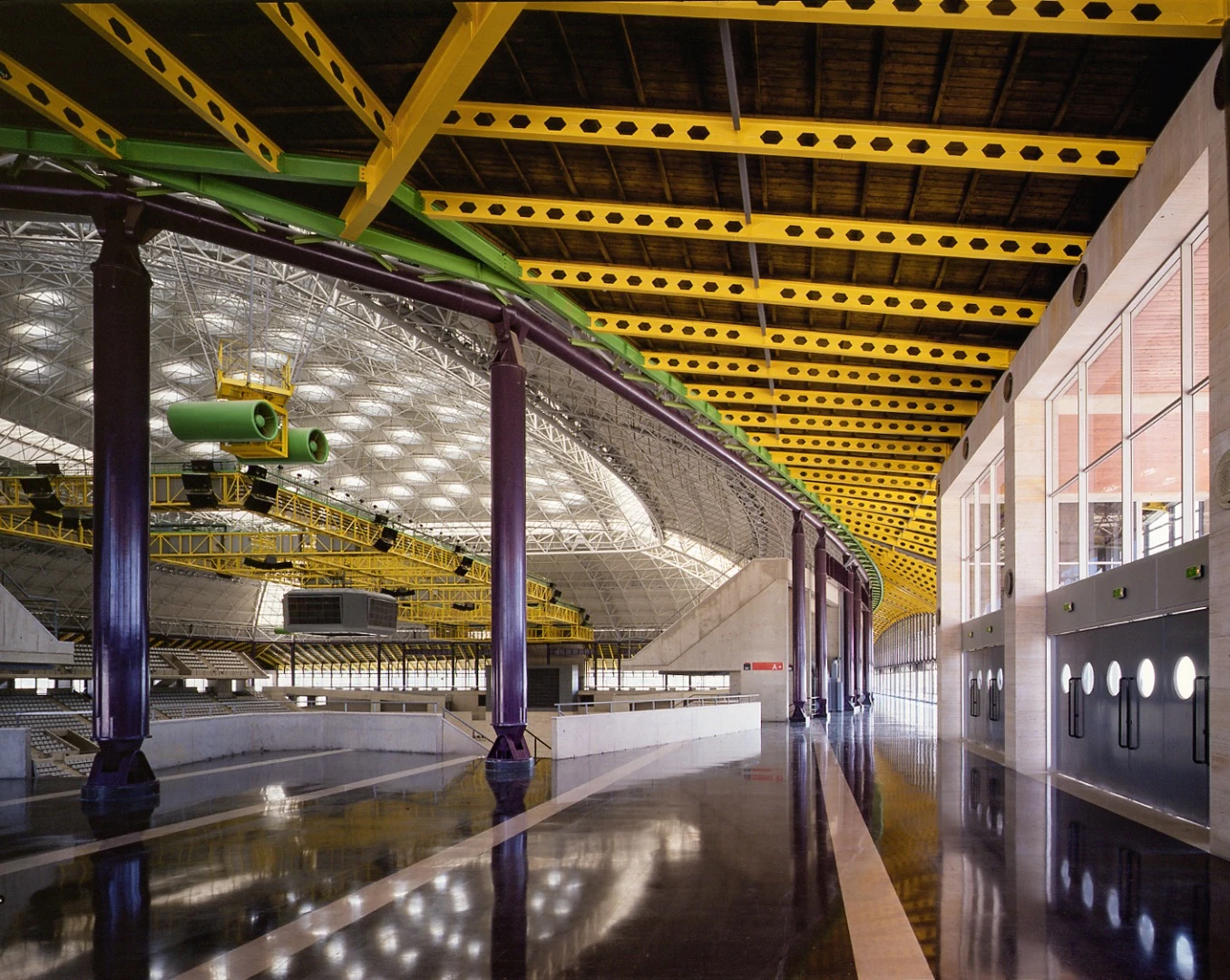 Palau Sant Jordi was created for the 1992 Summer Olympic Games
