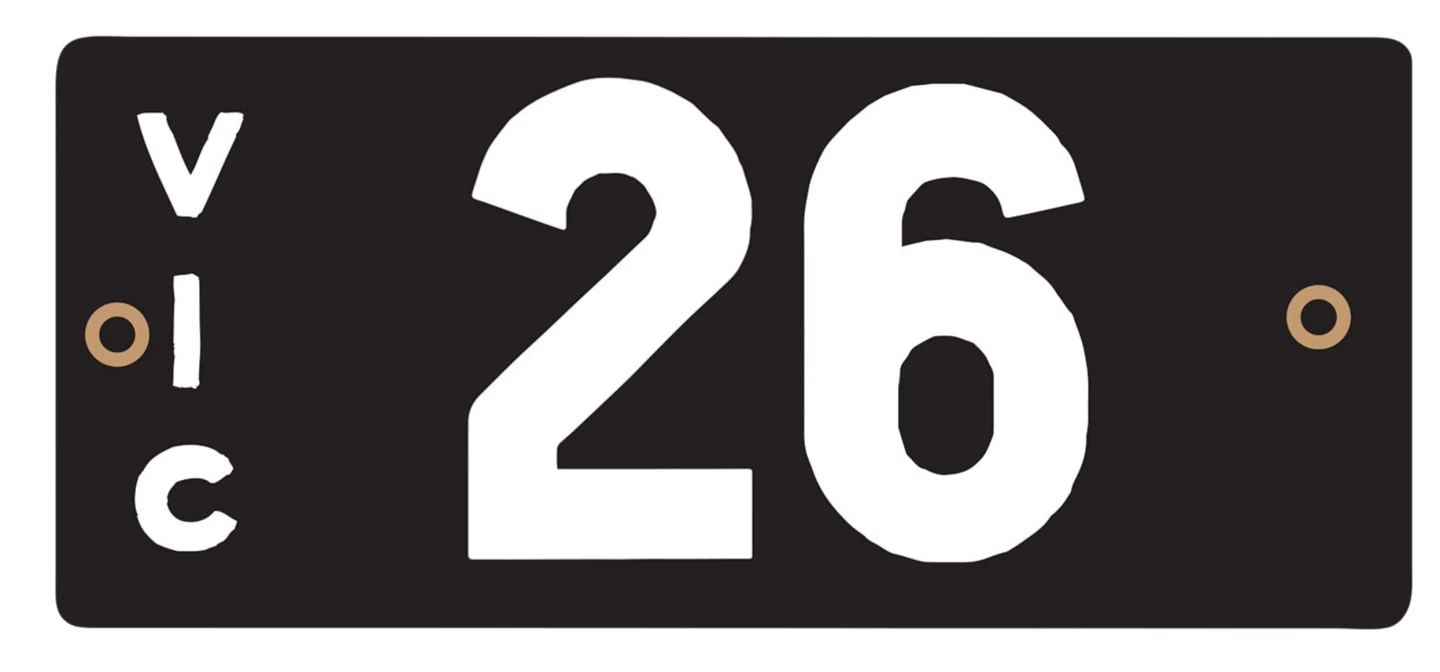 The most expensive numberplate sold in the world in 2020 was Victorian Heritage Number Plate “26” which fetched AUD$1,110,000 ($723,722) at a Shannon's auction on March 2, 2020 in Melbourne, Australia