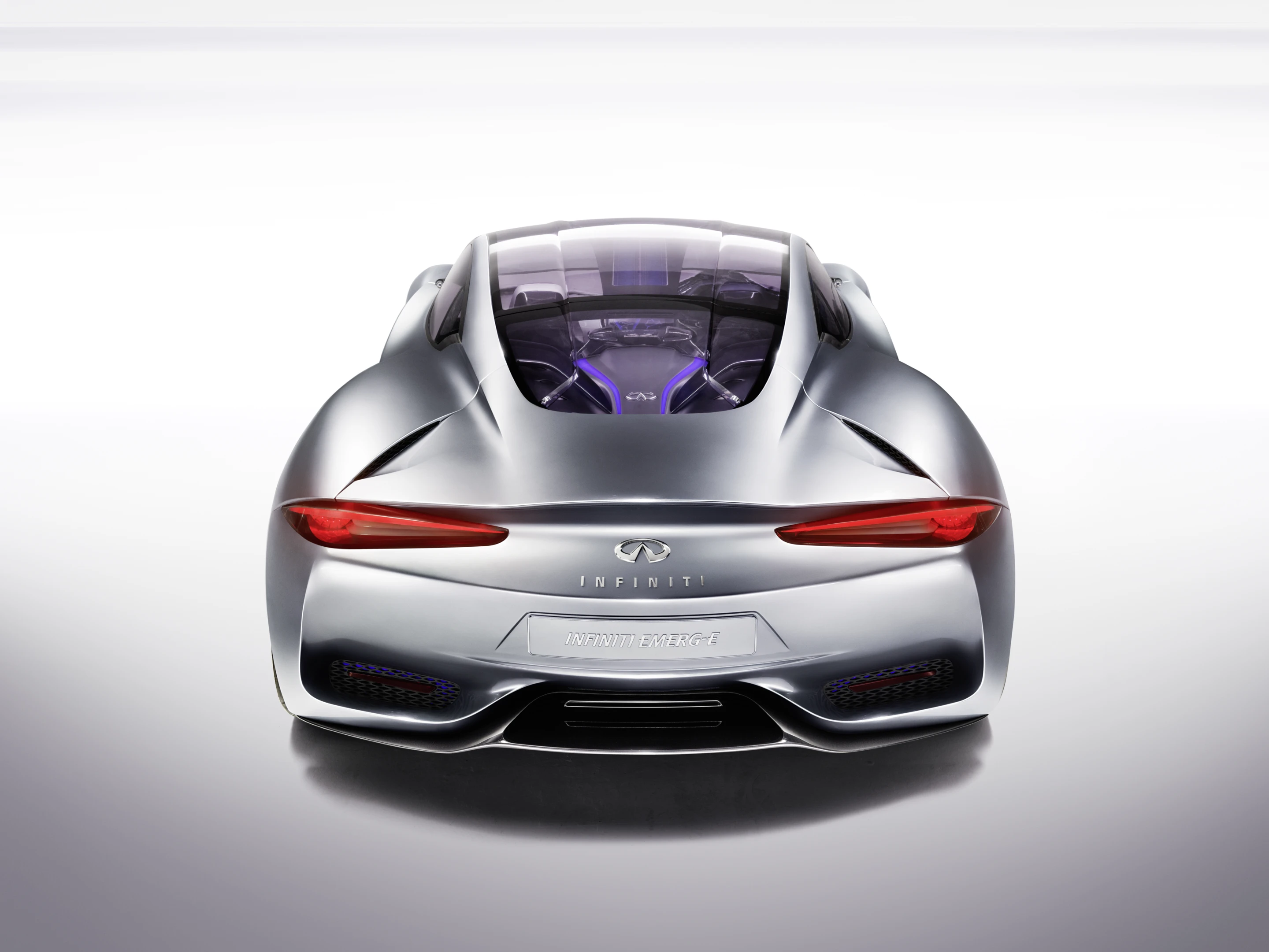 The Infiniti range-extended electric Emerg-E sports car