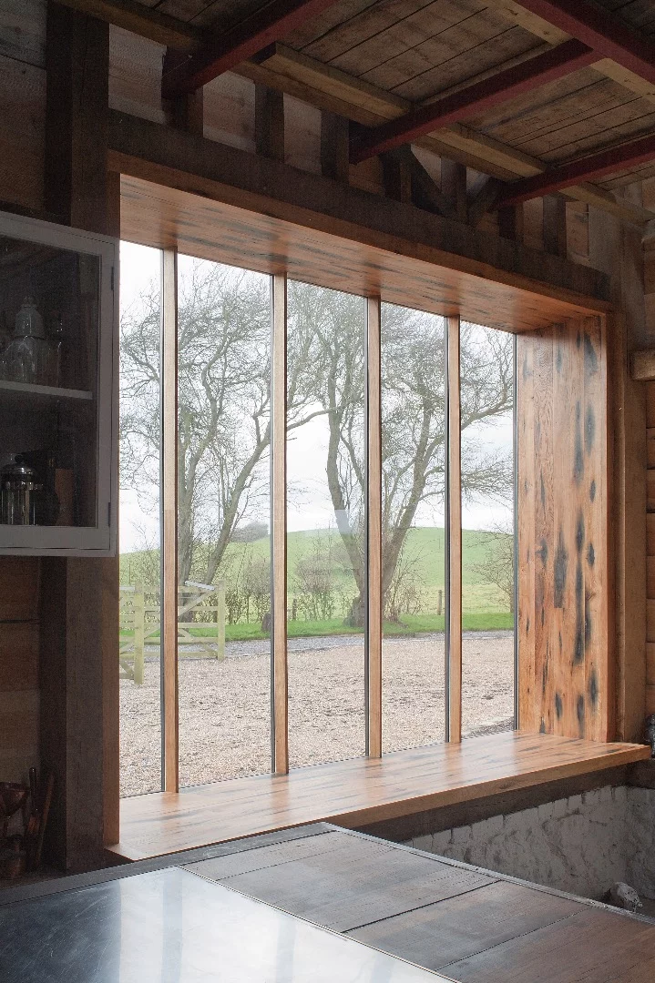 The home has plenty of glazing to let in natural light