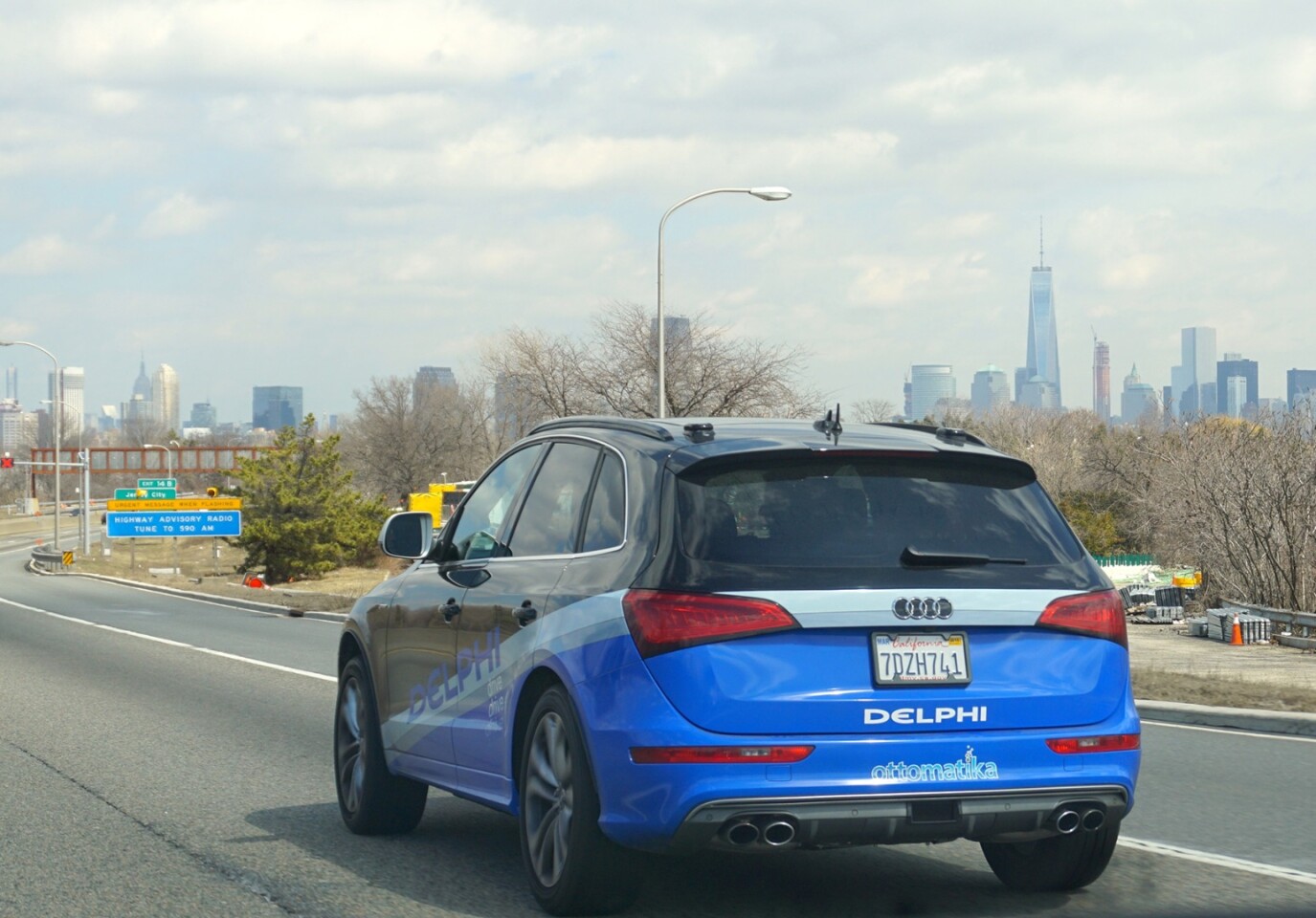 Delphi's self-driving cars have traveled across the United States