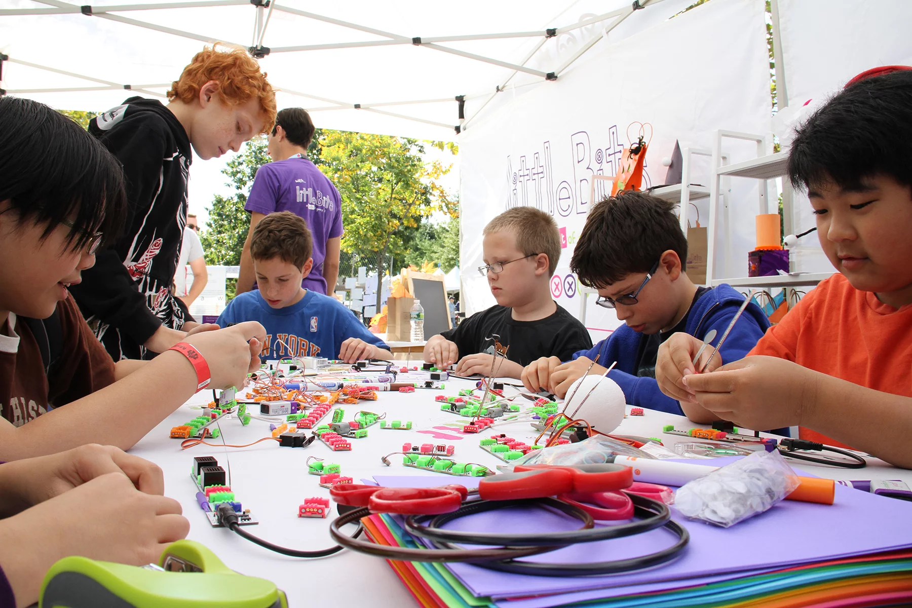 littleBits Maker_Faire NYC workshop