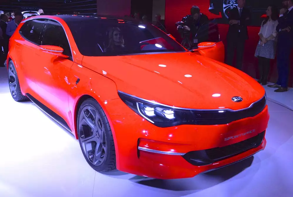 The Kia Sportspace debuts at the 2015 Geneva Motor Show