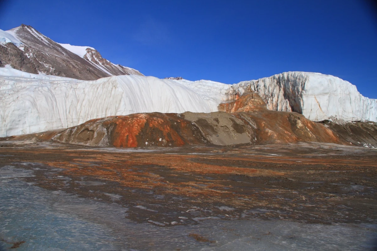 Blood Falls is a famous iron-rich outflow of water that scientists suspected was connected to a water source that may have been trapped under an Antarctic glacier for more than a million years