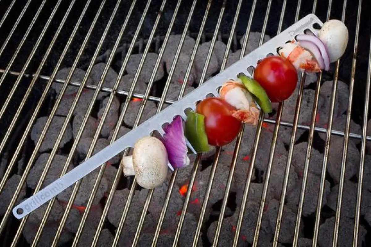 The GrillComb promises an easier grilling experience
