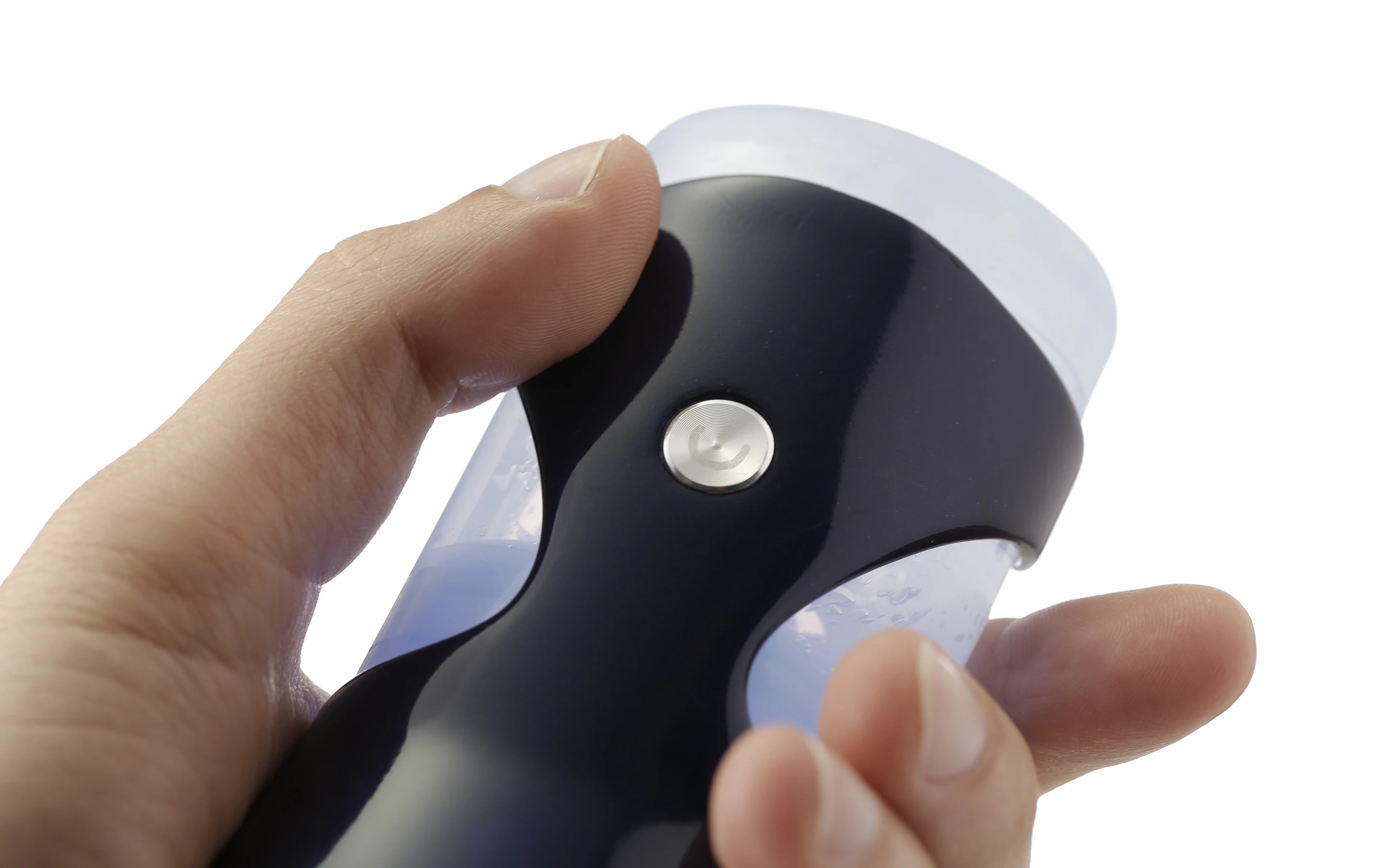 When the dispenser runs dry, you fill it up again with pouches of your preferred deodorant or, at a reduced price, ClickStick's own
