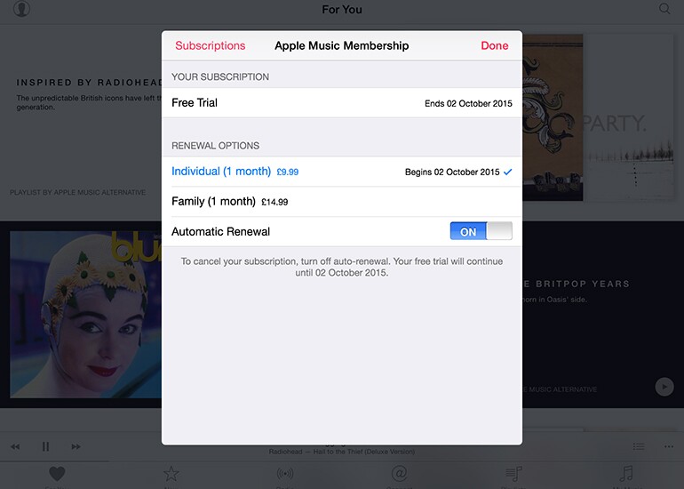 Don't auto-renew if you don't want to