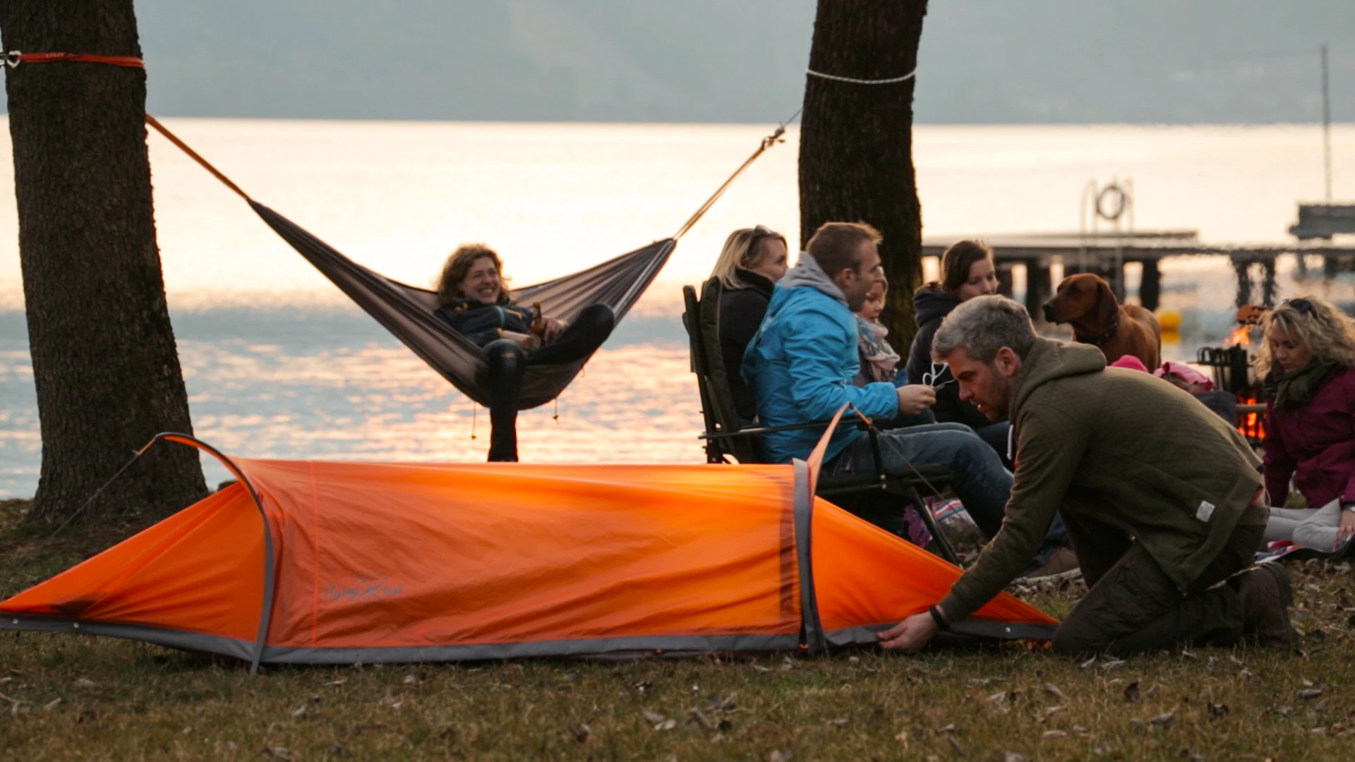From basic hammock to weatherproof air/ground shelter