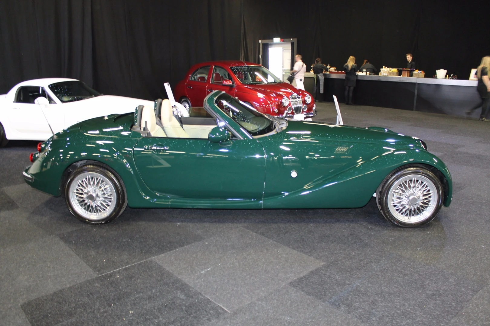 The Mitsuoka Brooklands on display in London