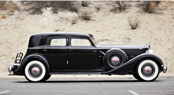 One of only three known Dietrich Individual Custom Sports Sedans, a distinguished provenance and an award-winning restoration make this 1934 Packard Twelve 1108 Sport Sedan a particularly desirable car. Estimated to sell for between $2,000,000 and $3,000,000, this Dietrich coachbuilt is considered by many as one of the finest of all American classics. Accordingly, it ran over the estimate, fetching $3,630,000.