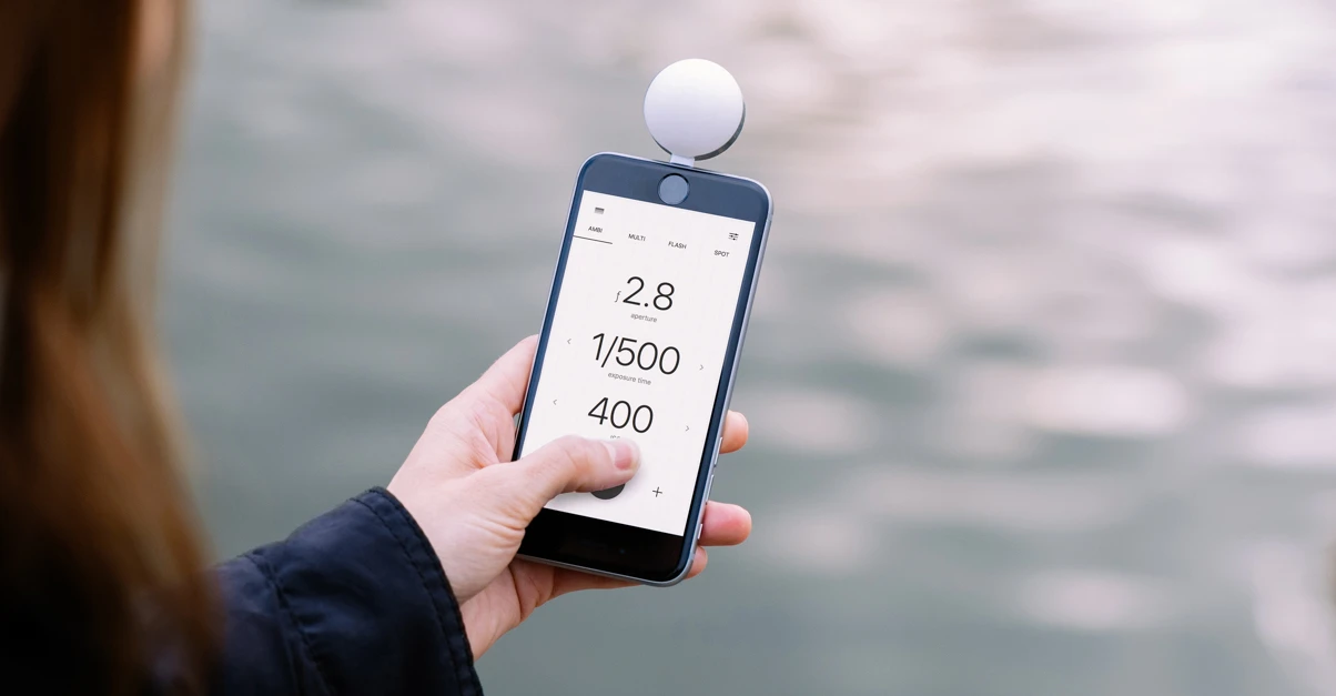 Lumu Power is a powerful light meter for the iPhone