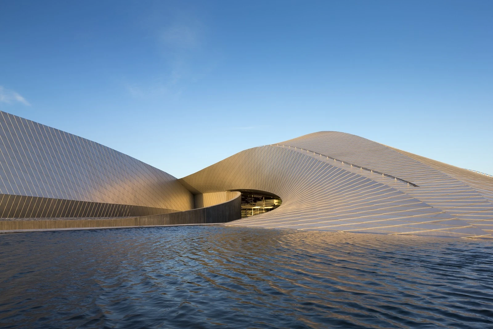 The structure cost close to US$107 million to complete