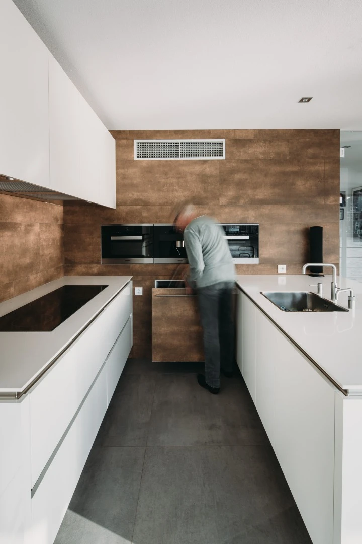 Plenty of storage space in the kitchen