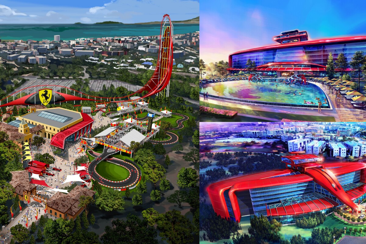 Ferrari Land is expected to open in 2016 inside the PortAventura theme park located outside Barcelona