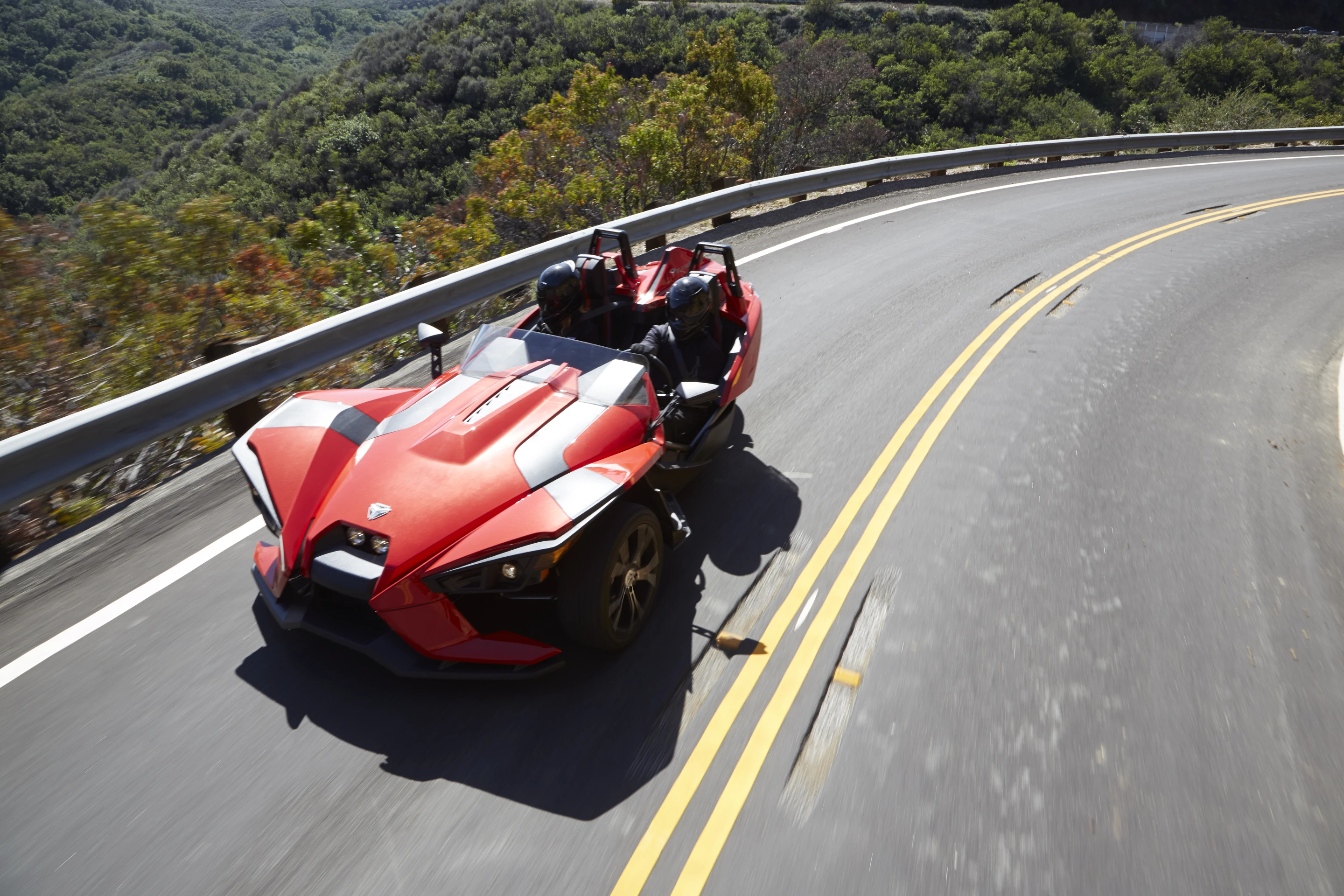 Part car, part motorocycle, plenty of power