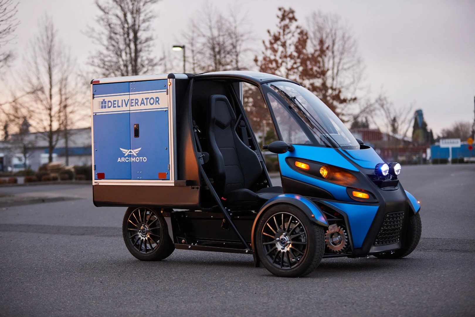 Arcimoto's Deliverator is being developed for local and last mile deliveries