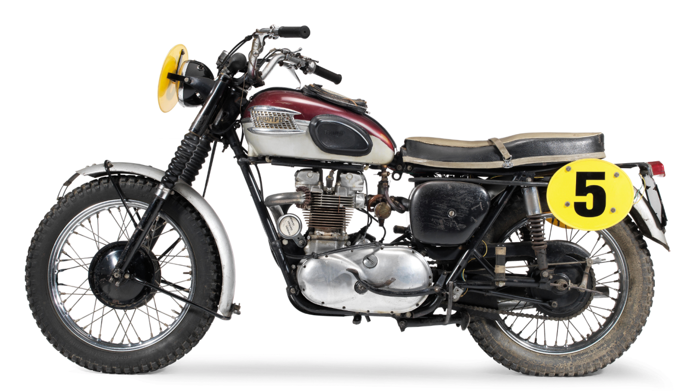 $126,229 | 1962 Triumph 650cc TR6SS Trophy | Official Auction Description
