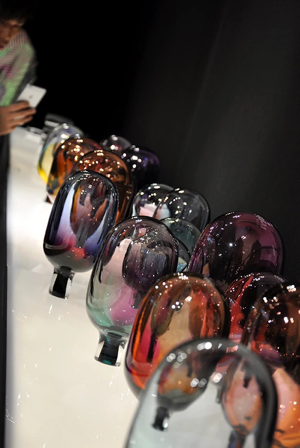 Blown glass decorations by Aalto University (Photo: Edoardo Campanale/Gizmag.com)