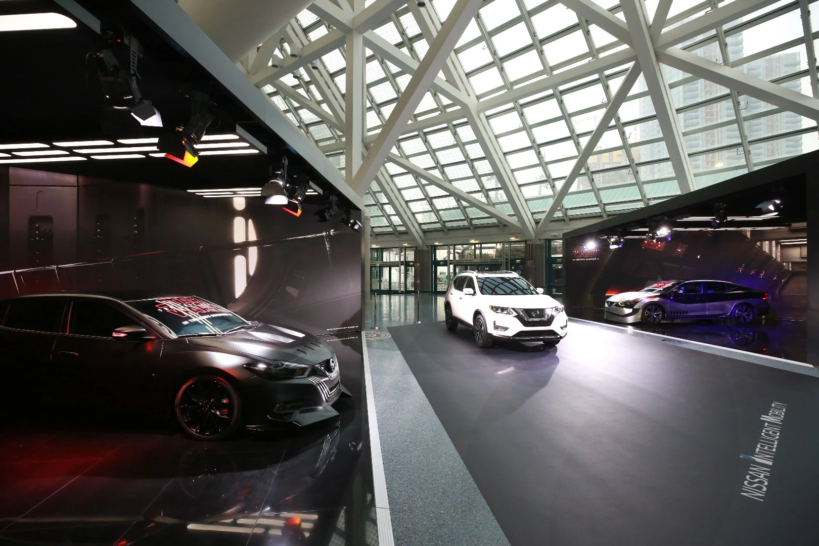 Nissan's stand at the LA Auto show was heavily Star Wars themed