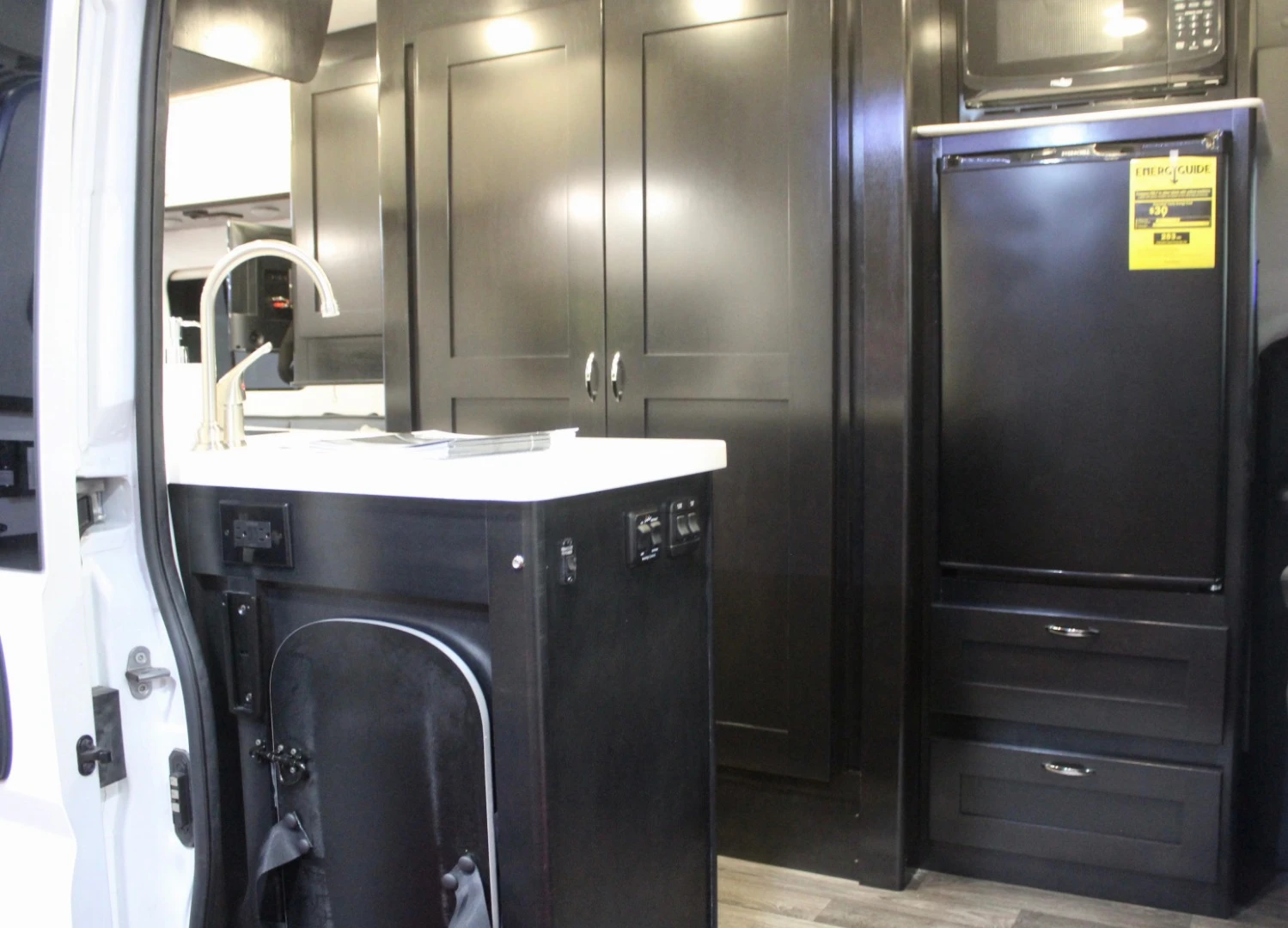 A look inside the National Traveler camper van