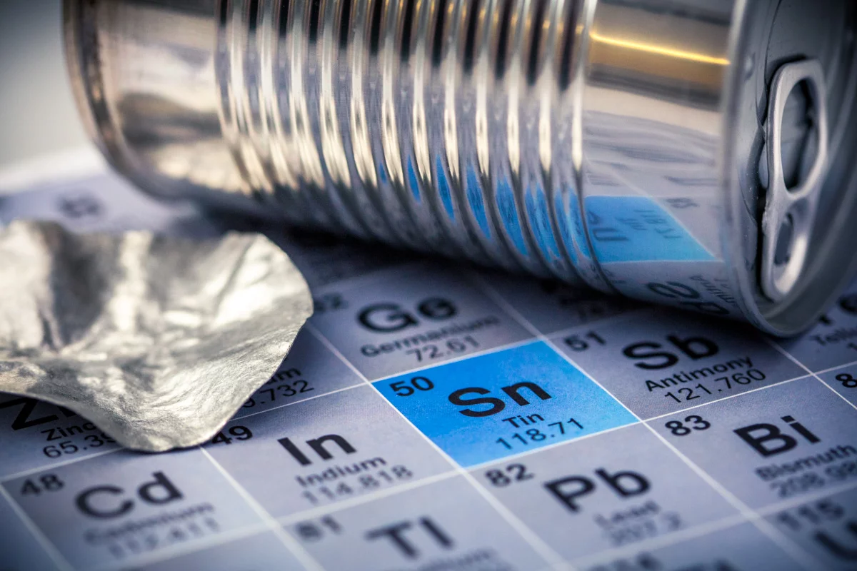 If used as wiring in computer chips, the material, called "stanene," could increase the speed and lower the power needs of future generations of computers (Image: Brad Plummer/SLAC)