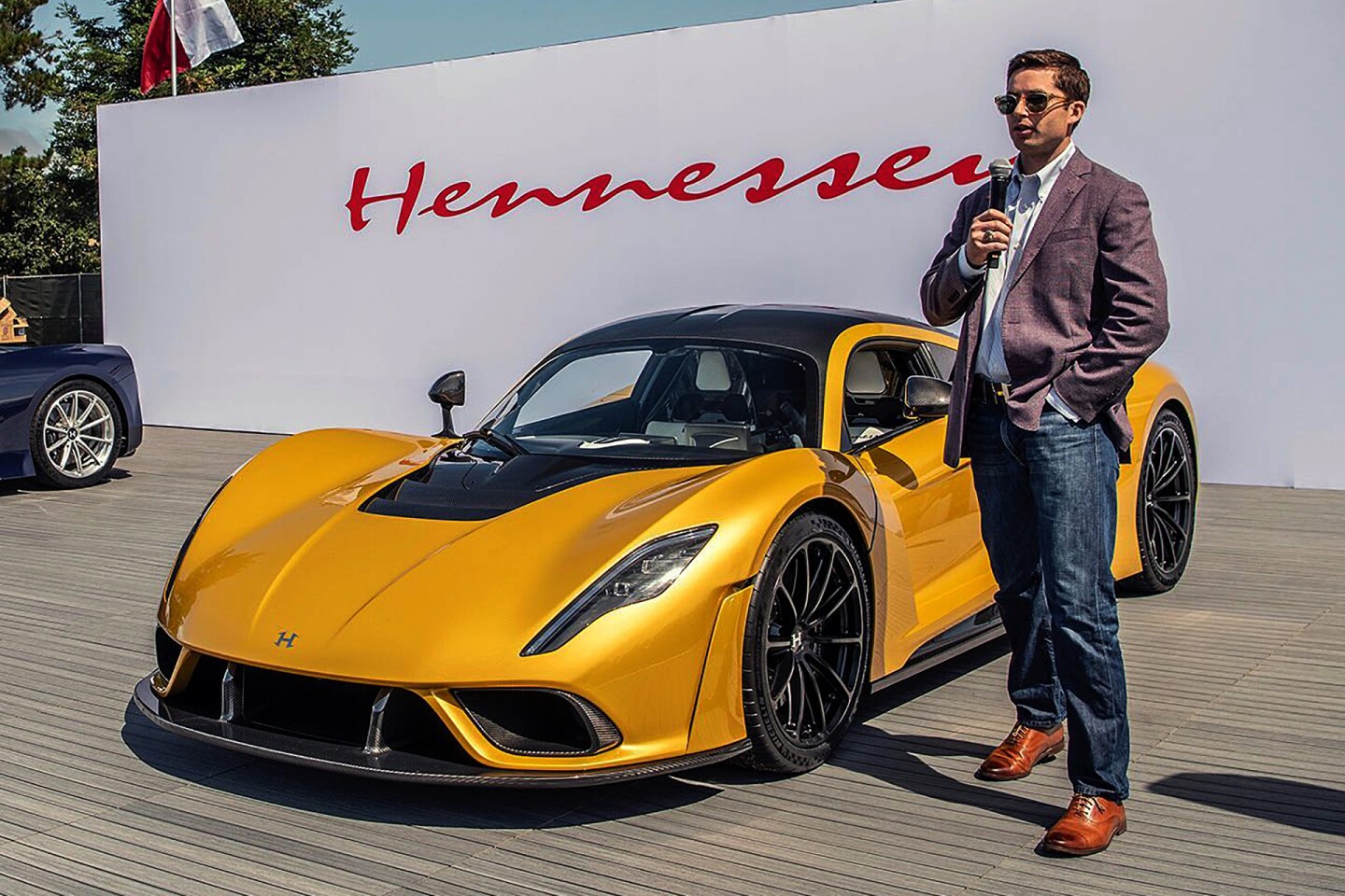 The Hennessy Venom F5 was built to celebrate the 30th anniversary of the American supercar brand.