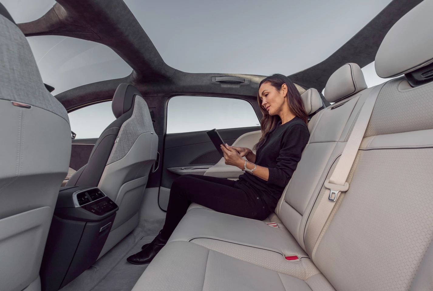 The Air offers plenty of light with its large windshield and glass roof