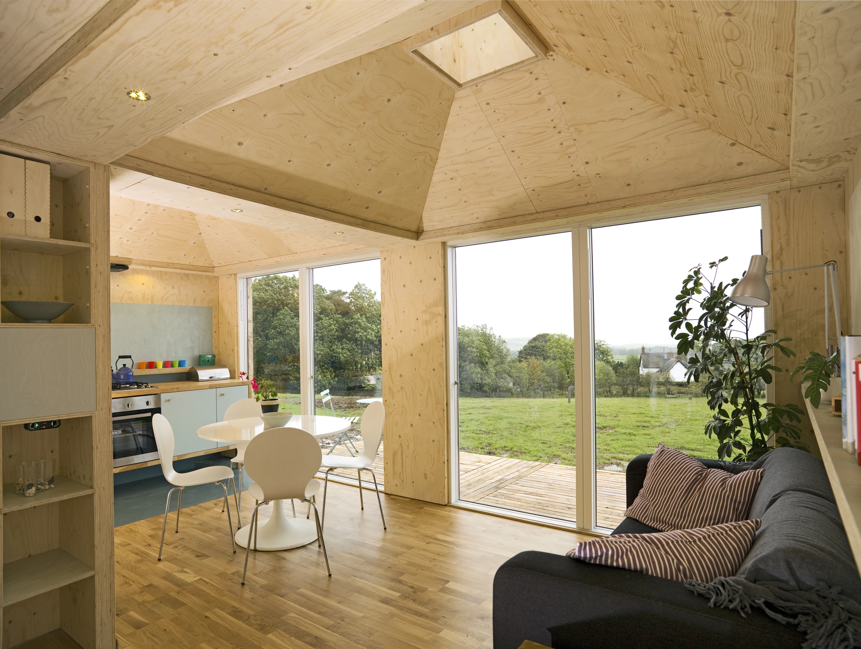 Interior shot of the Brockloch Bothy holiday home (Photo: Echo)
