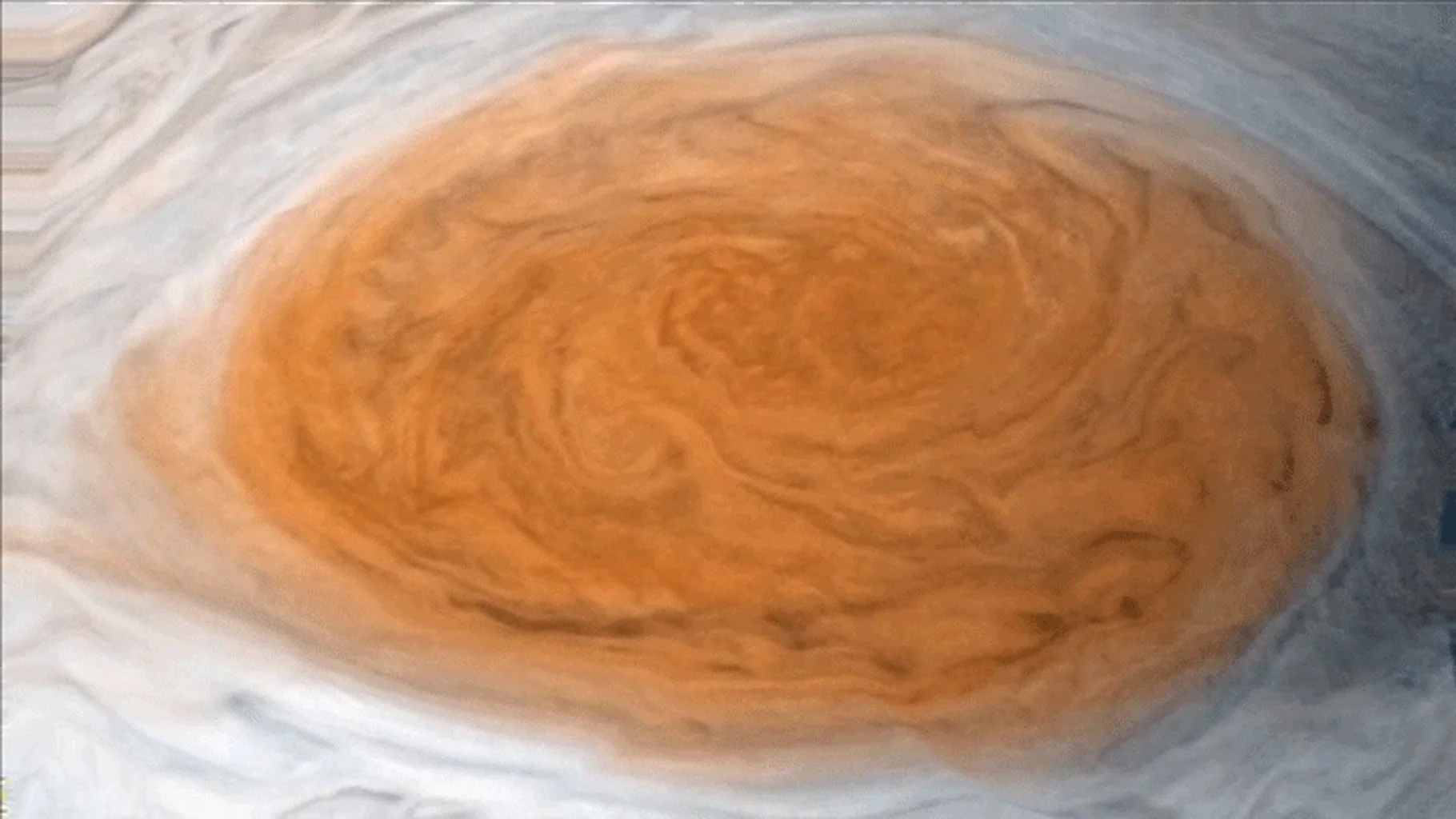 Juno has peered into the depths of Jupiter's Great Red Spot and revealed how deep down the storm goes into the atmosphere