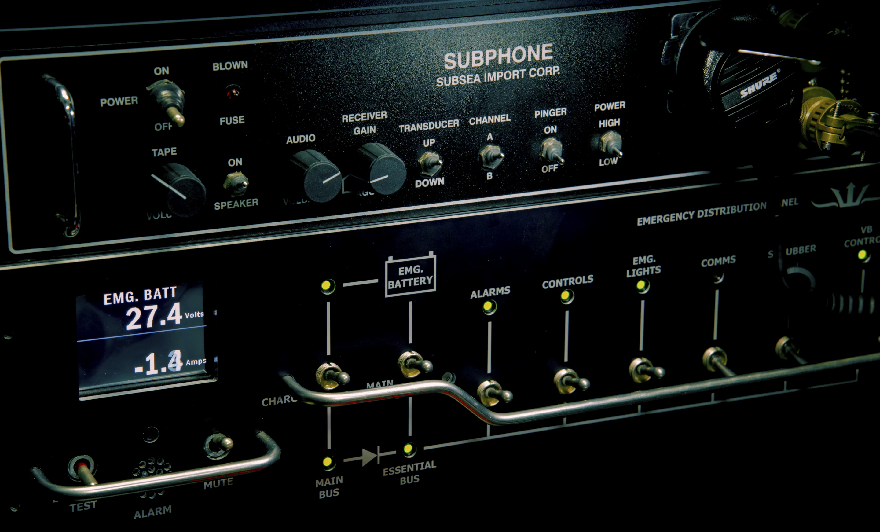 Surface communications and battery level readouts