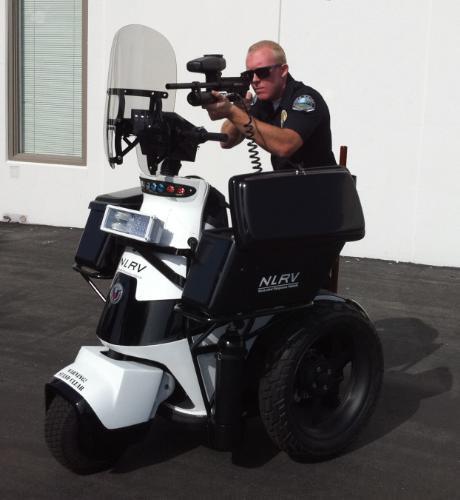 The T3 Non-Lethal Response Vehicle is an EV designed for police use in riots and violent protests