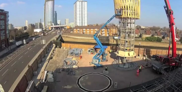 LandProp expects Strand East's iconic tower to be in place by the end of April