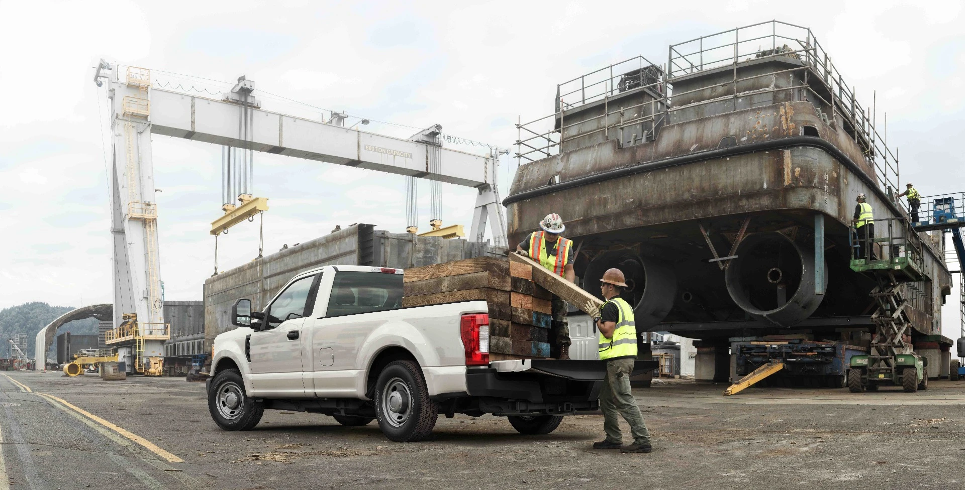 Ford has made the truck's base frame stiffer than before