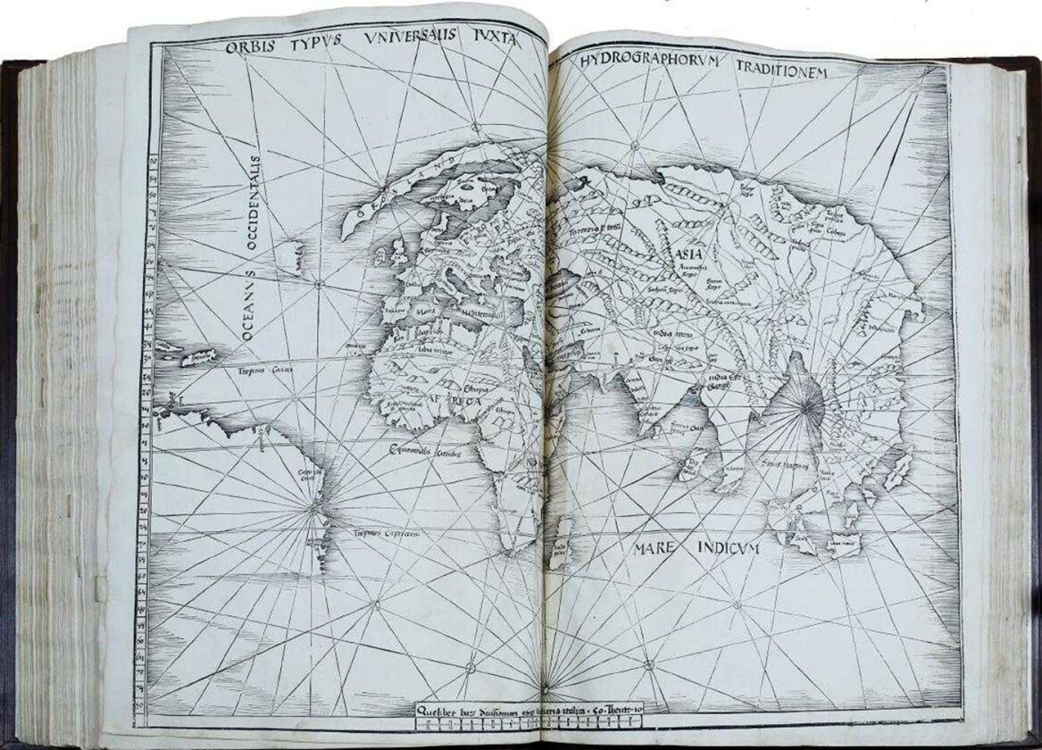 $381,000 | 'Geographie' by Claudius Ptolemaeus (1513) | Auction House: Arader Galleries | Sale price: US$381,000 | Official Estimate: US$250,000 to $300,000 | Date of sale: April 1, 2018