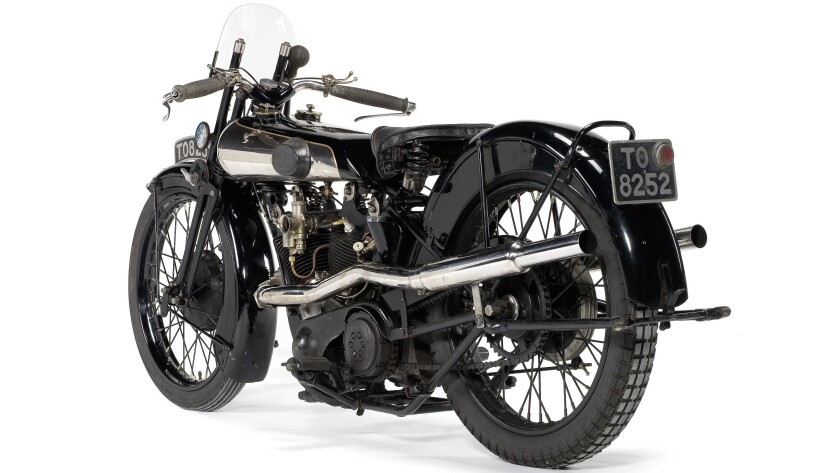 Dick Knight's 1928 SS100 Brough Superior
