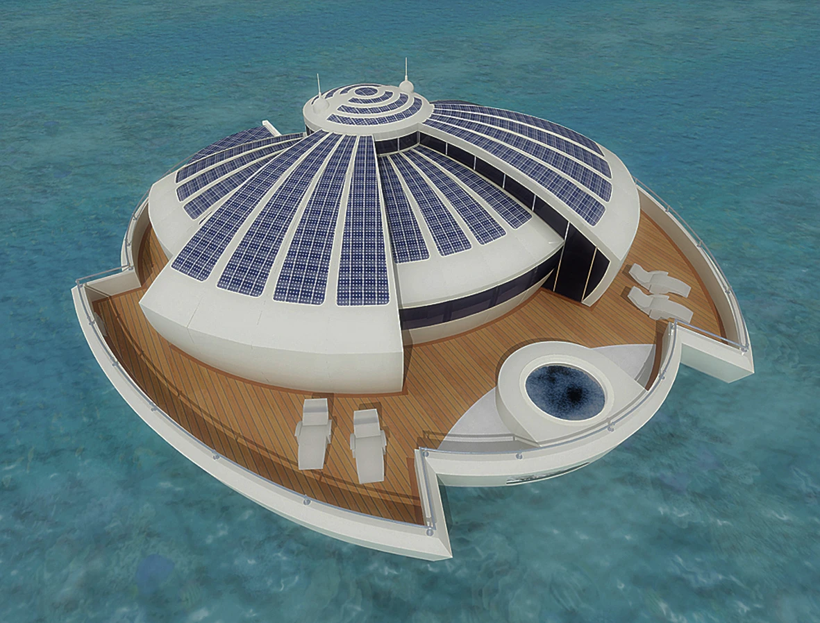 Michele Puzzolante's Solar Floating Resort