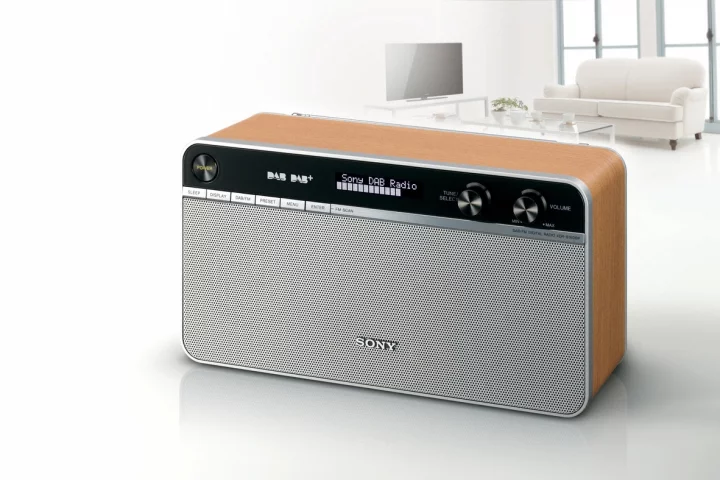 Sony has dipped into DAB for the first time with the launch of a new retro-styled portable radio and a clock radio