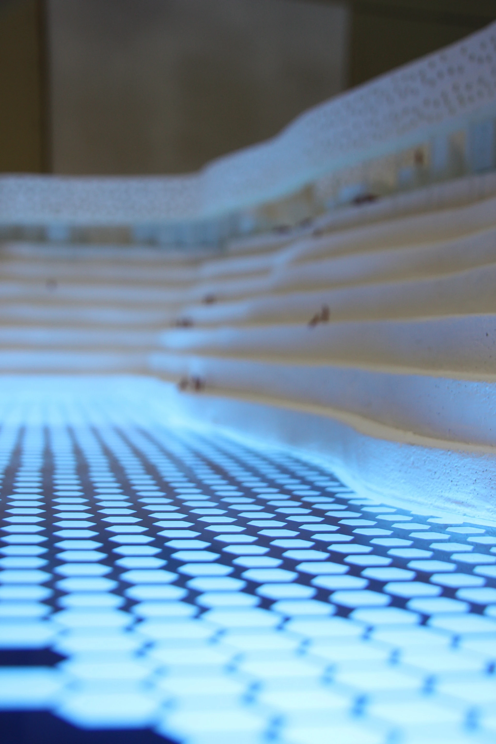 The relative depth of the reservoirs is clear in Shma's physical model of the conceptual Ayutthaya of the future on display at Architect Expo 2012