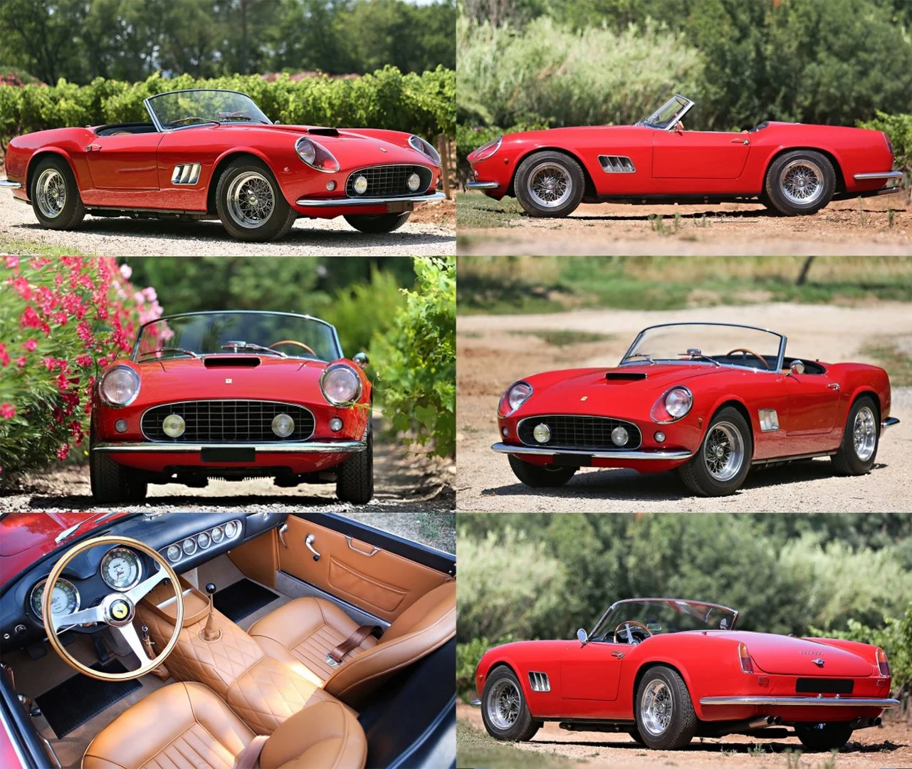 Currently owned by the colourful Lord Irvine Laidlaw, this 1961 Ferrari 250 GT SWB California Spyder is very original according to Gooding & Co., and "has not been the subject of a full restoration, nor has it made the rounds at various Concours’ d’Elegance, offering its new owner the pride and pleasure of being the 1st to exhibit this car at the most exclusive international events."