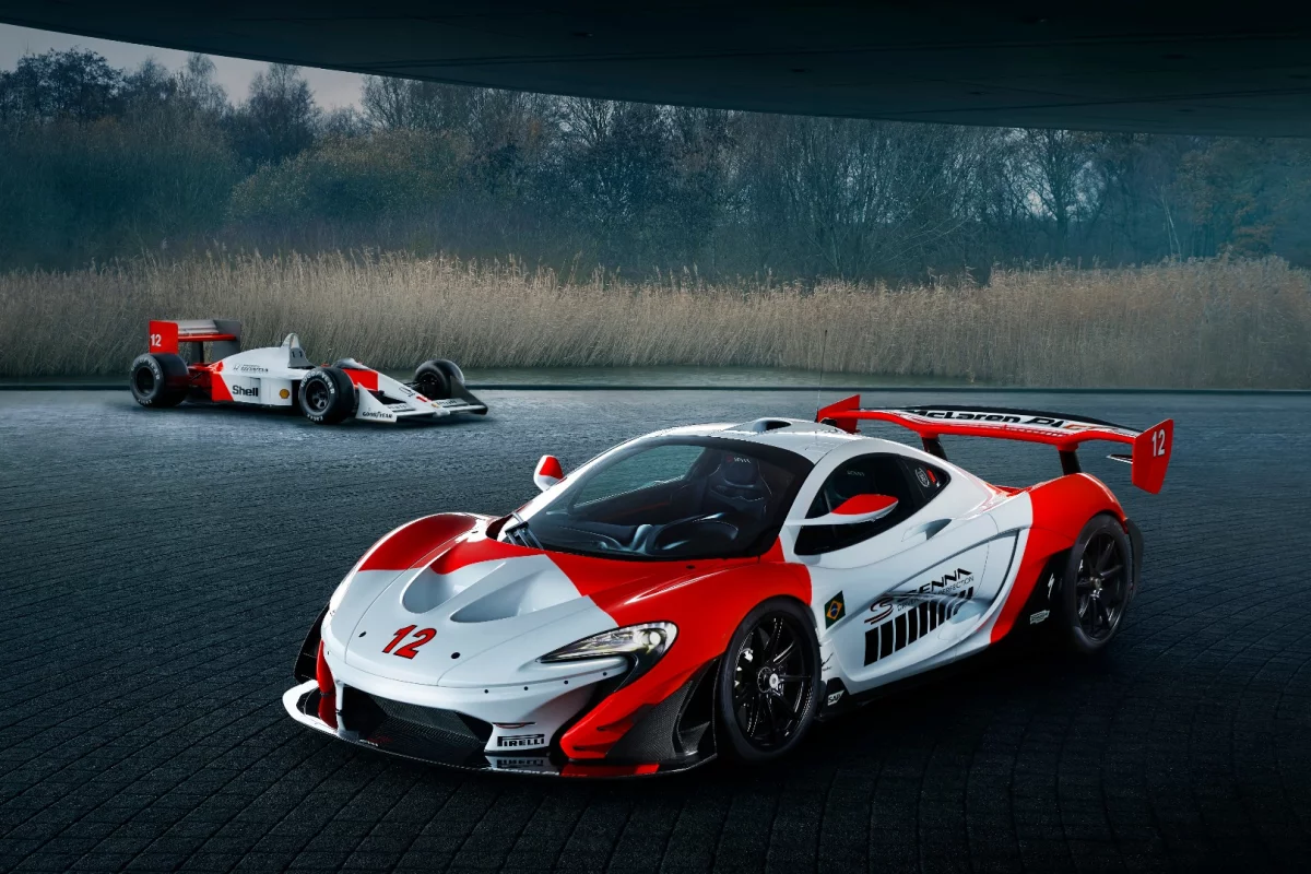 With engine and aerodynamics upgrades, as well as a Marlboro-red paint job, this P1 GTR celebrates 30 years since Senna's first GP championship