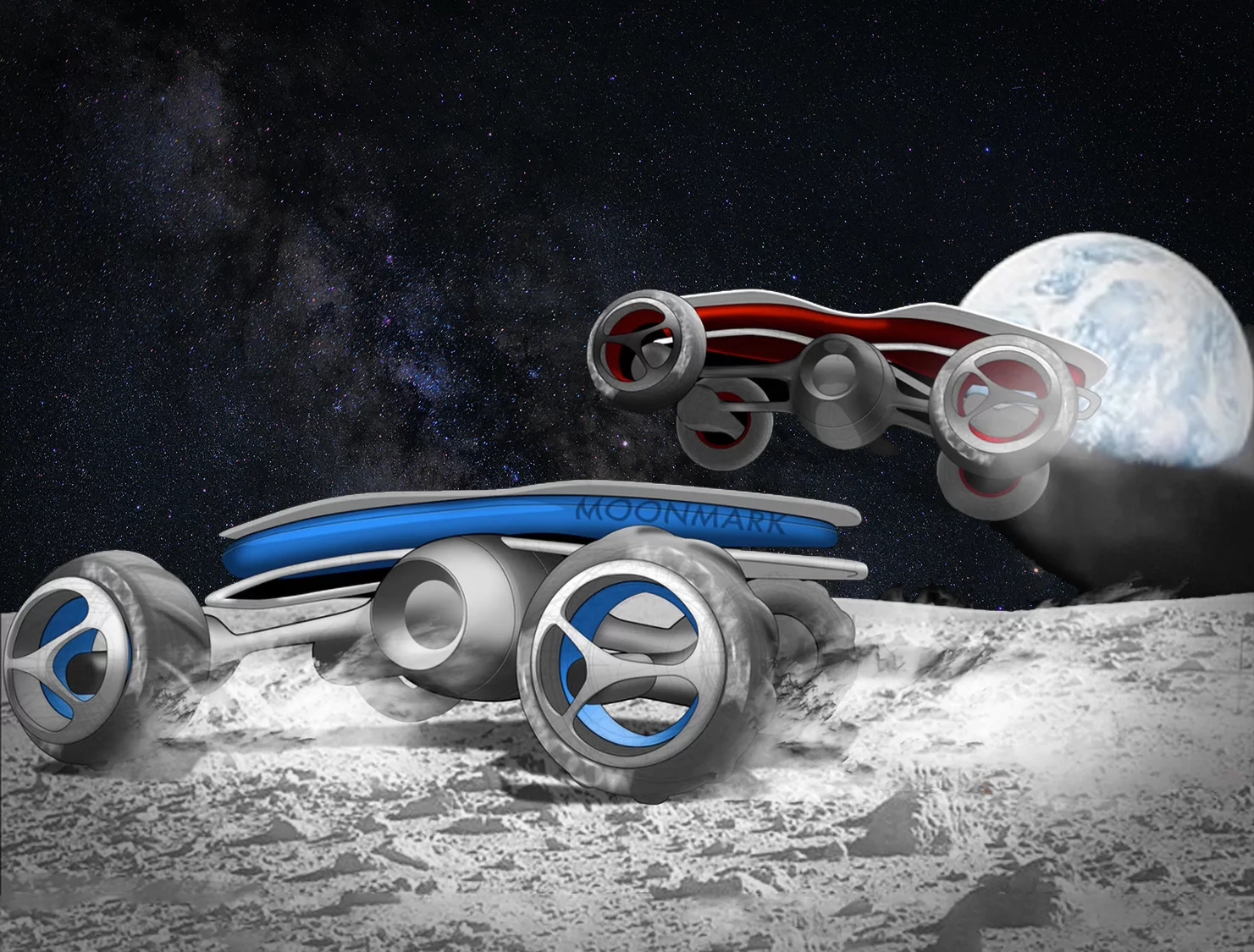 The Moon Mark project: a remote-controlled car race on the lunar surface is due to take place in 2021