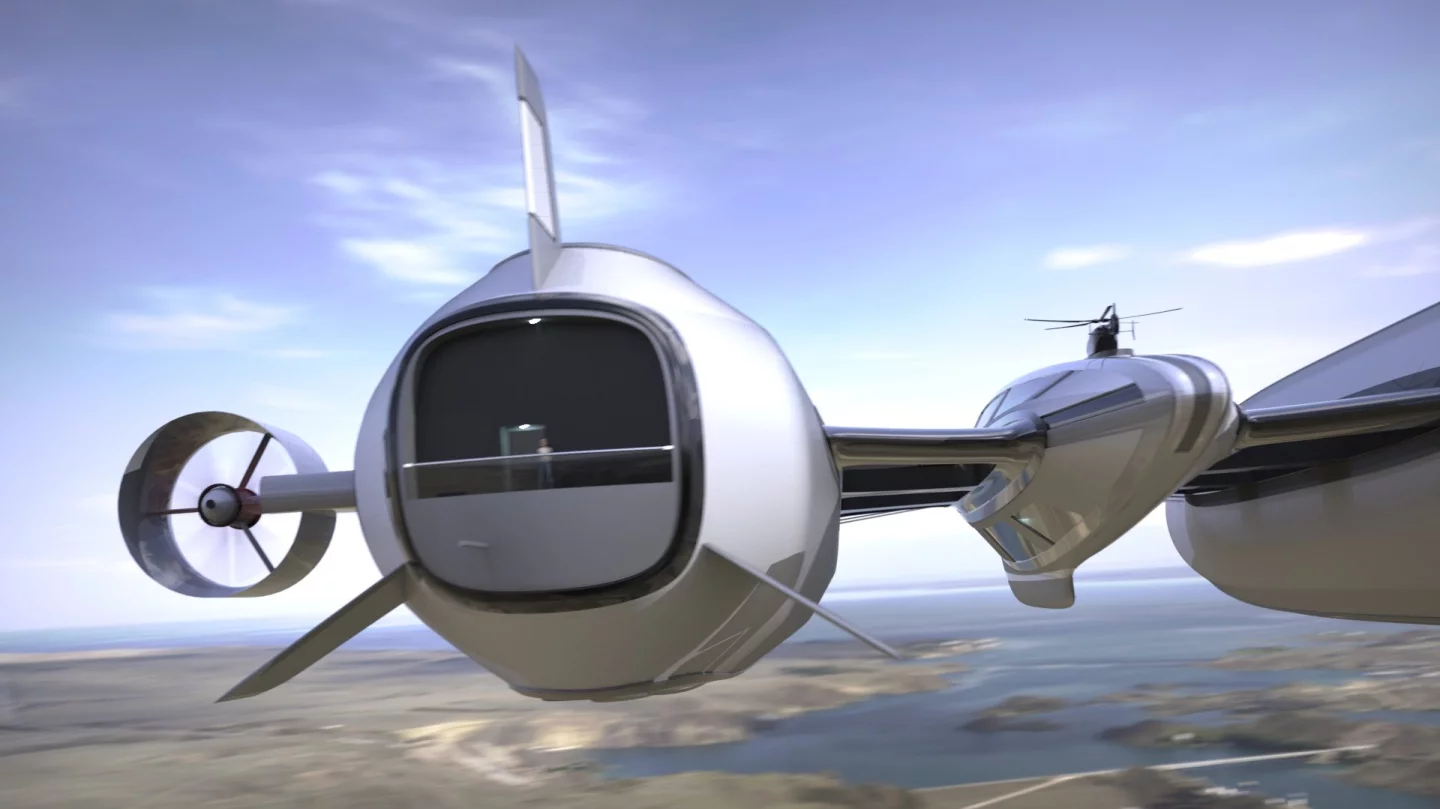Majestic flying catamaran concept reimagines the blimp