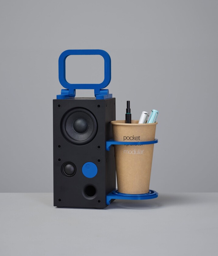 The Frekvens Hacks include CAD files for 3D-printed handles and a coffee holder