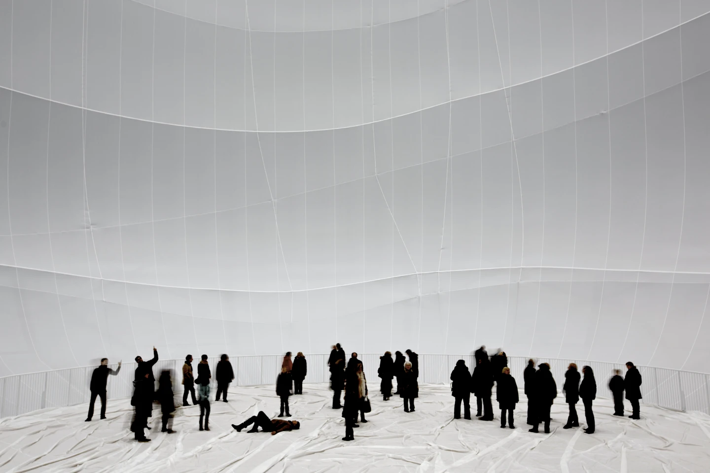 The interior of Big Air Package is likened to a light-filled cathedral (Photo: Wolfgang Volz)