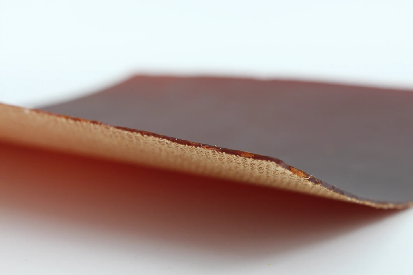 The material showed durability and strength comparable to traditional leather