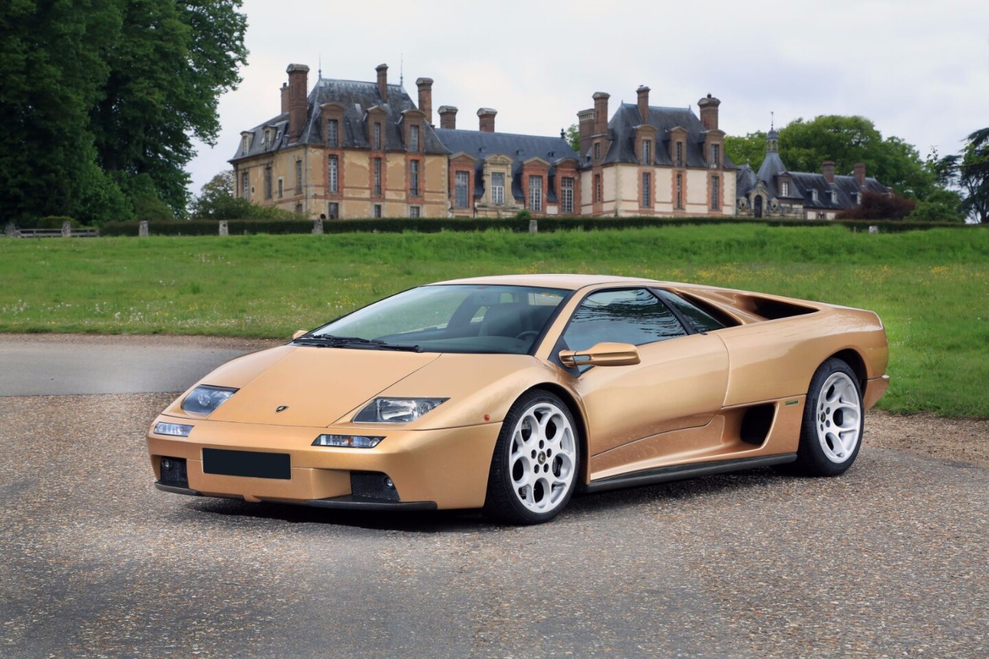 Artcurial Monaco July 2, 2017 Auction: The Lamborghini Diablo was the first of the raging bulls to be capable of 200 mph and this particular car was the first of the final series of the Diablo, appearing as the show car at the 2011 Geneva Motor Show. One of just 42 built in this series, it was produced under Volkswagen ownership but during the period before the marque's production numbers skyrocketed. likely to appreciate well on the auction block in the future, it nonetheless failed to make reserve and did not sell against an estimate of €300,000 to € 400,000. Auction Description