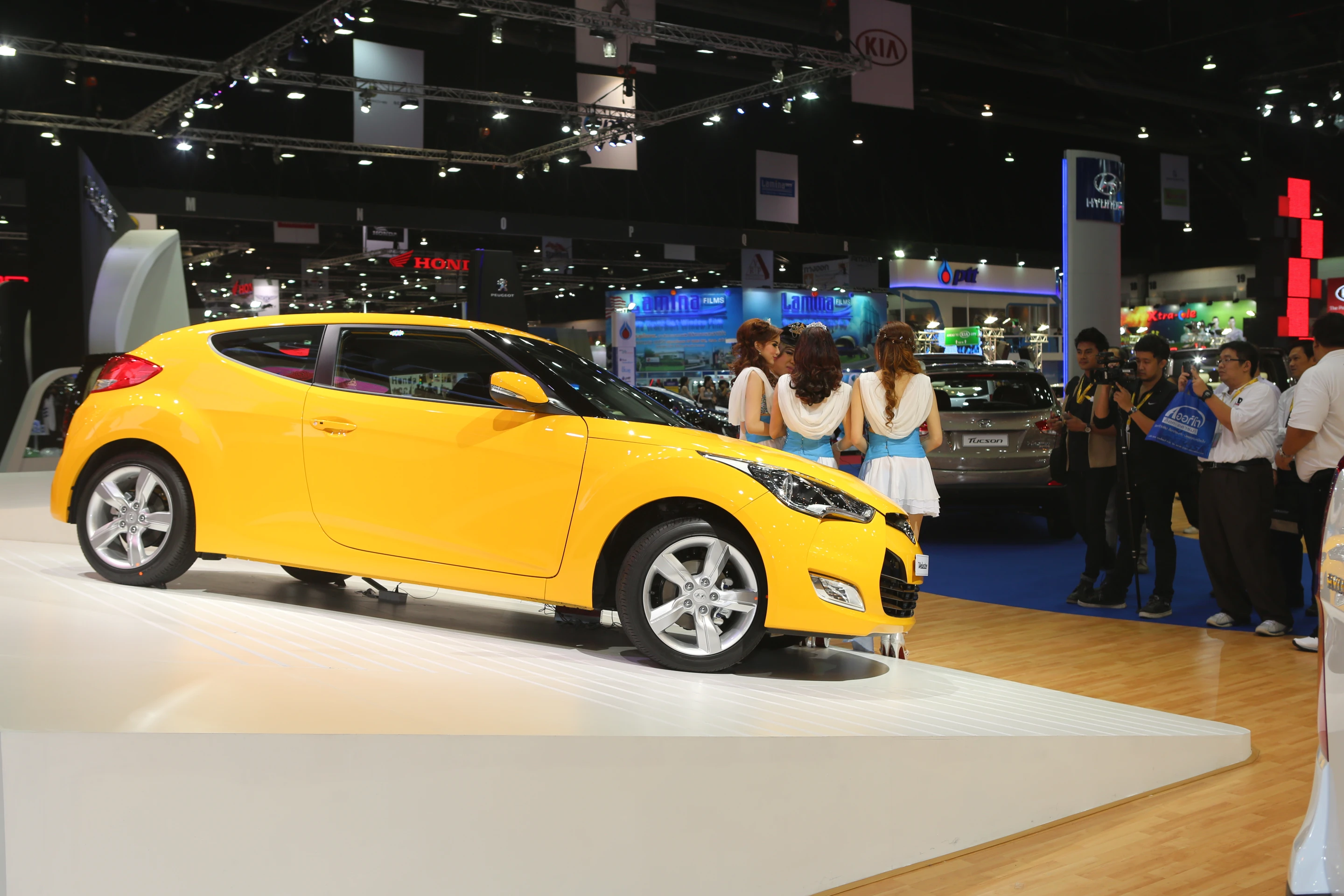 Hyundai stand, Bangkok International Motor Show, 2013 (Photo: Husna Namirembe/Gizmag)