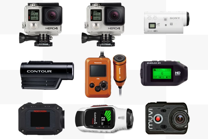Gizmag compares the specifications and features of some of the best action cameras