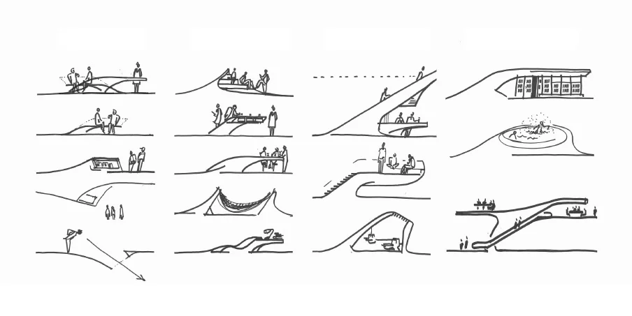 Waiting areas for Penn Station based on time by DS+R Design (Image: DS+R Design)
